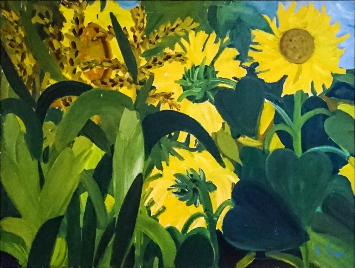 02_glyuk_r._sonyashnykove_pole._1981_R.Gluck_Sunflowers_Field
